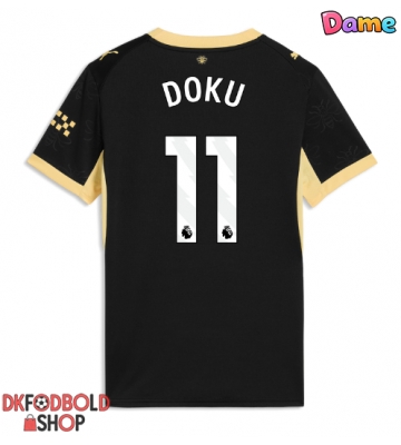 Manchester City Jeremy Doku #11 Udebanetrøje Dame 2026-27 Kort ærmer
